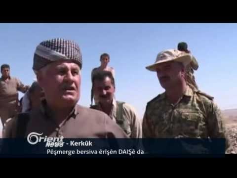 Pêşmerge ji 3 aliya ve êrîşî DAIŞê dike