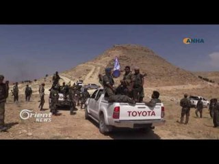 Şervanên encûmena leşkerî derbasî bajarê Minbicê bûn