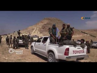 Kobanî - bendava Tişrîn Şervanên HSDê bersiva hejmarek êrîşên DAÎŞê dan