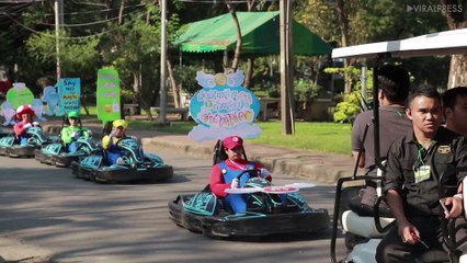 Mario And Friends Ride Go Karts