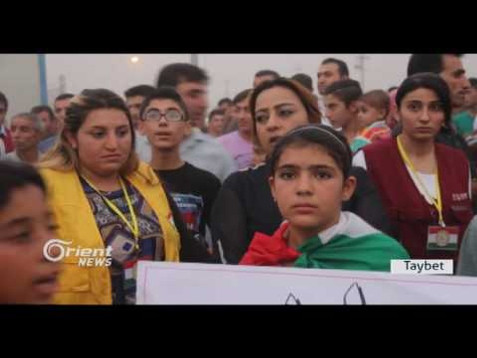 Li kampa Domîzê penaberên Rojava kiryarên PYDê şermezar dikin