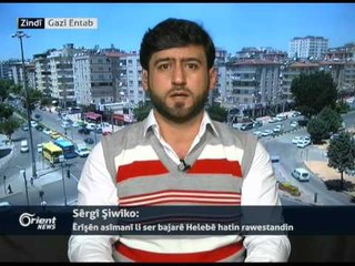 Baz Begarî - rêveberê beşê Kurdî di ajansa Qasiyûn de - Gazî Entab