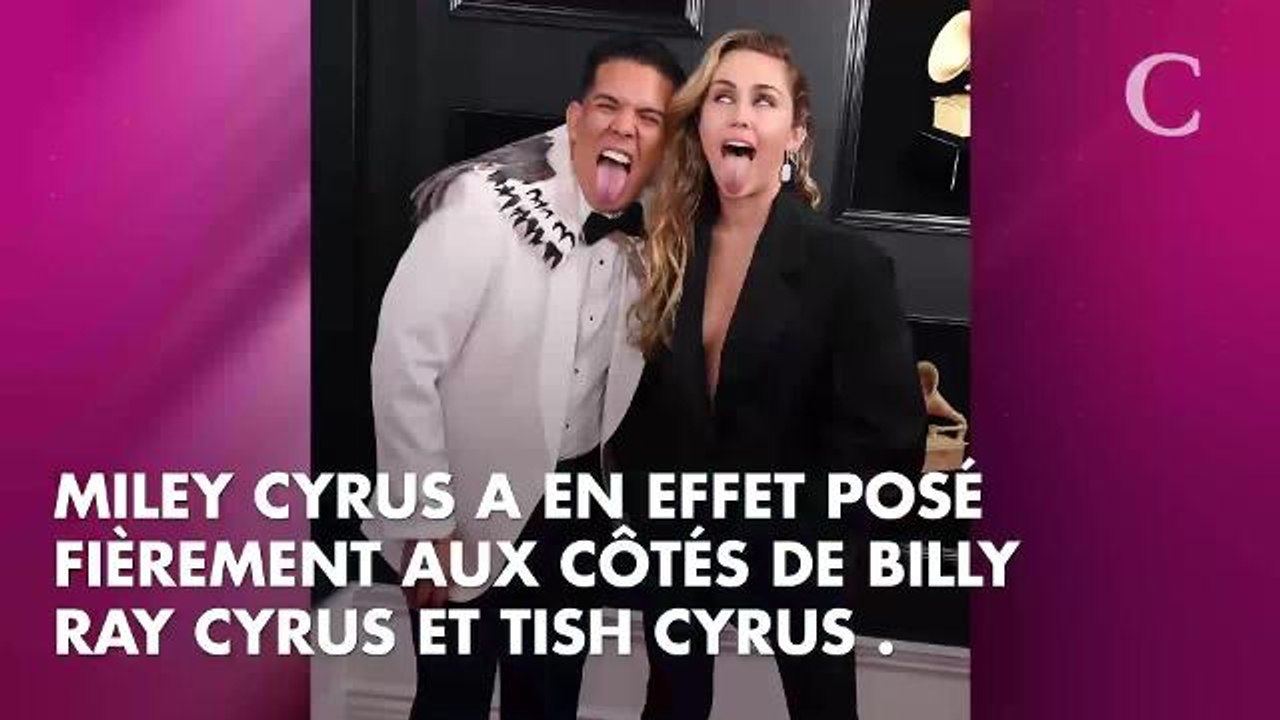 PHOTOS. Grammy Awards : les chaussures totalement mégalos de Miley Cyrus