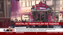Nostaljik tramvaylar 105 yaşında