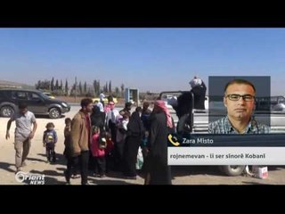 Zara Misto - rojnemevan - li ser sînorê Kobanî