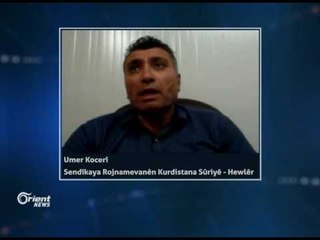 Umer Kocerî - Neqîbê sendîkaya Rojnamevanên Kurdistana Sûriyê - Hewlêr