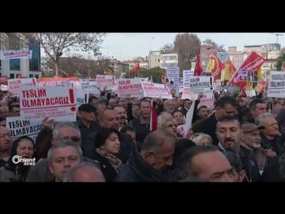 Li Tirkiyê li hember rewşa awarte xwepêşandan dijî AKPê derketin