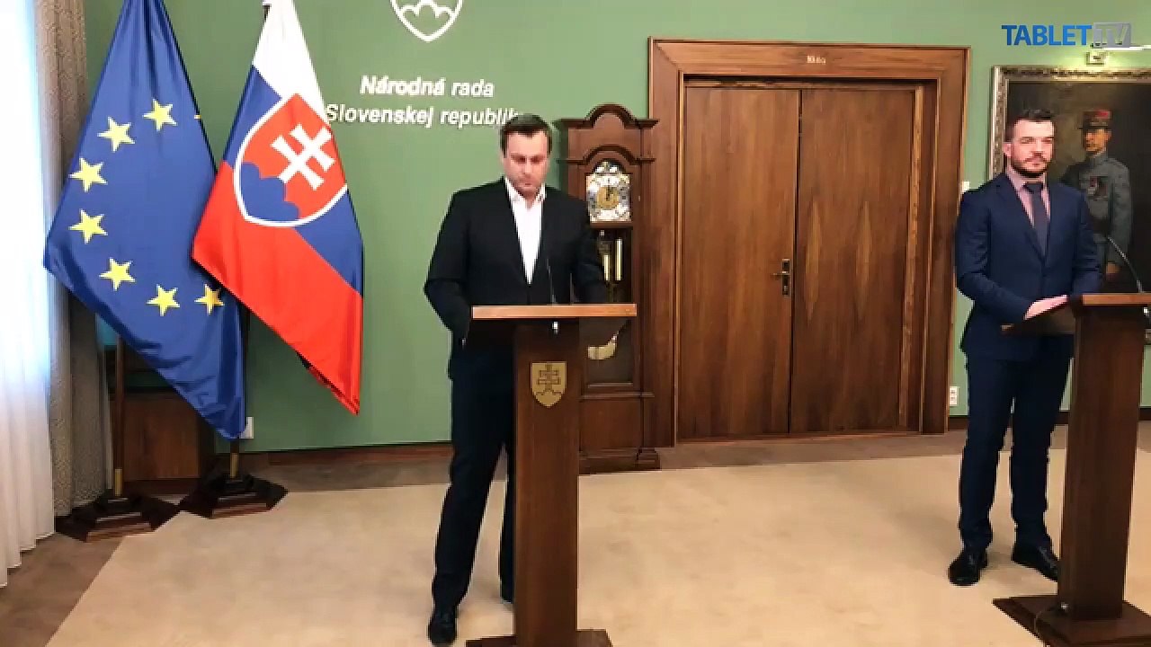 ZÁZNAM: TK predsedu NR SR Andreja Danka