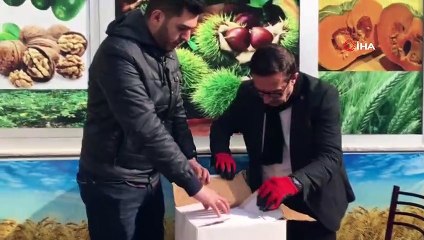 Yaralı olarak bulunan şahin tedavi altına alındı