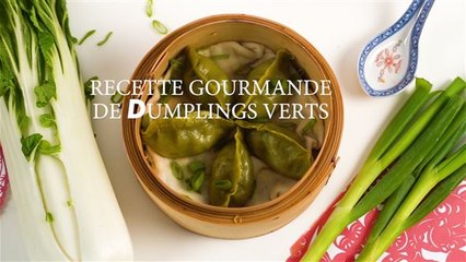 Recette chinoise : les dumplings verts