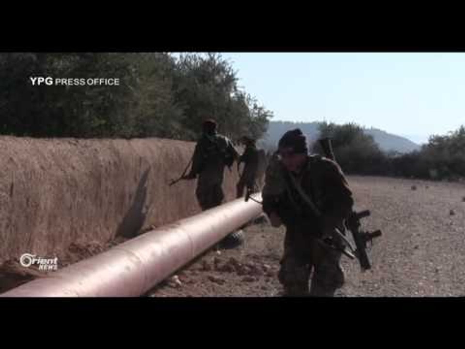 Li gundewarê Reqayê HSDê gundê Siwêdiya mezin dorpêç dike