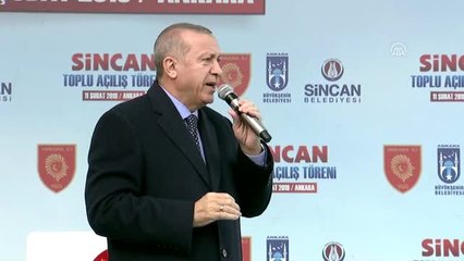 Cumhurbaşkanı Erdoğan: "17 Yıldır Her Alanda Ülkemizi Kalkındırmanın Mücadelesini Verdik"