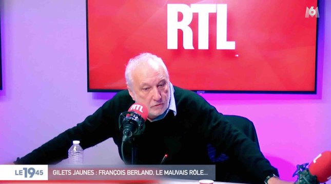 François Berléand démonte les gilets jaunes - ZAPPING TÉLÉ DU 11/02/2019