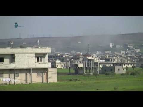 Firokeyên Rûsî bajarê Kefer Zêta li Hemayê bi tundî armanc kirin