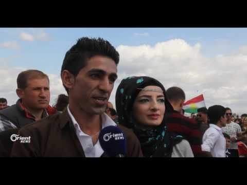 Li Kampa Domîzê li başurê Kurdistanê penaberên Rojava cejna Newrozê lidarxistin