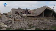 Firokeyên Rûsî nexweşxaneya bajarê Me'ret El-Numan li Idlibê da ber topan