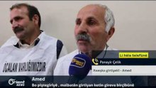 Li Amedê bo piştegiriya girtiyan , malbatên wan jî ketin gireva birçîbûnê de