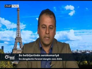 Namzetekî serokatiya Ferensa: Gelê Kurd hêjayî dewleteke serbixwe ye