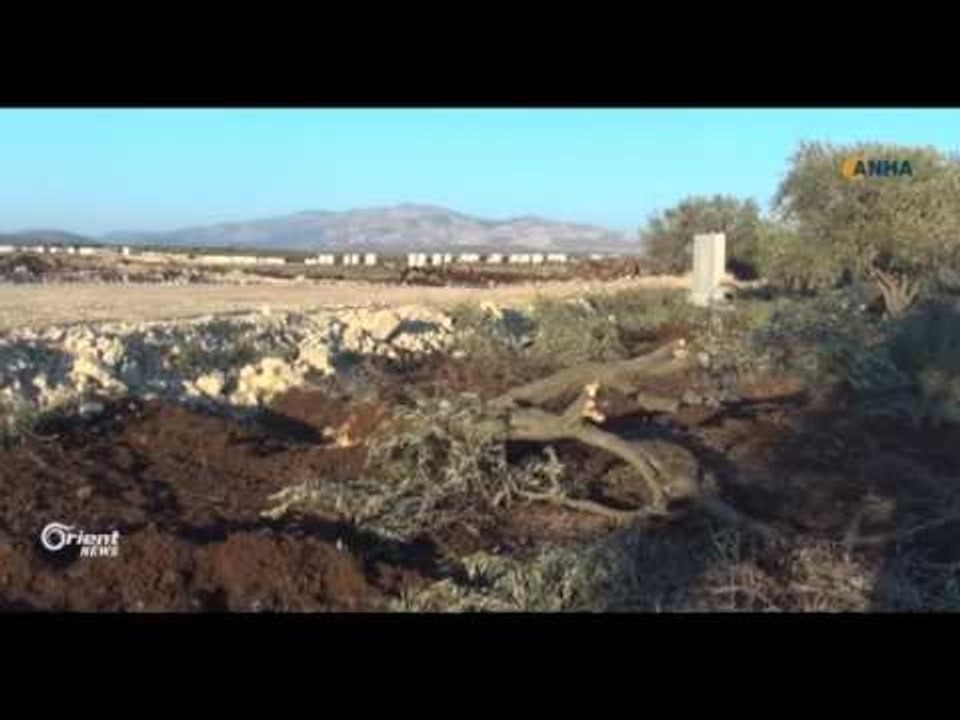 Artêşa Tirkiyê xalên HSDê li Helebê topbaran dike