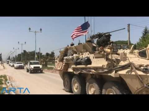 Hêzên Aemerîkî li ser sînorê Rojava û Bakurê Kurdistanê belav dibin