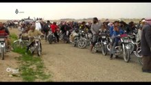 Li Reqayê bi sedan sivîl ji ber şer koçber dibin