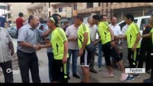 Xelkên Qamişlo pêşwaziya lîstkvanên Yana  Cîhad dikin