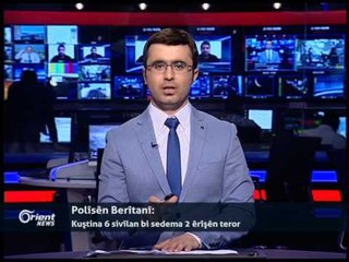 Ciwan Ibrahîm - Nûçegihanê Orient News - Manşistir - Berîtaniya