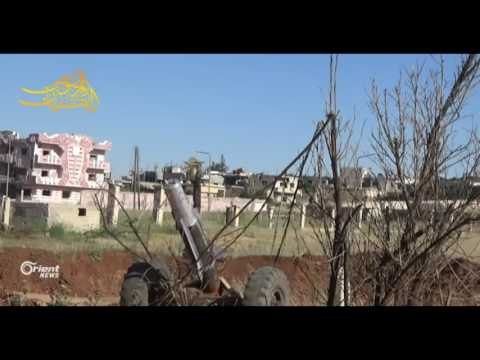 Li Der'a rêjîm piştegiriyeke mezin tîne bajêr