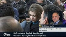 Refrendoma Başûrê Kurdistanê welatiyên Rojavayê Kurdistanê mijûl dike