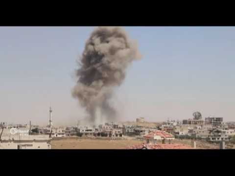 Li Der'a firokeyên rêjîmê û yên Rûsî êrîşên xwe dûbare kirin