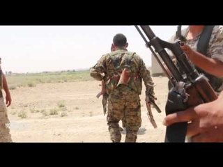 Şervanên HSDê li navenda bajarê Reqayê pêş dikevin