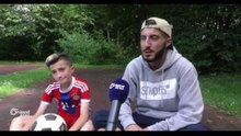 Li Almanya zarokê kurd Hoşiyar dixwaze bibe mîna Ronaldo di gogê de