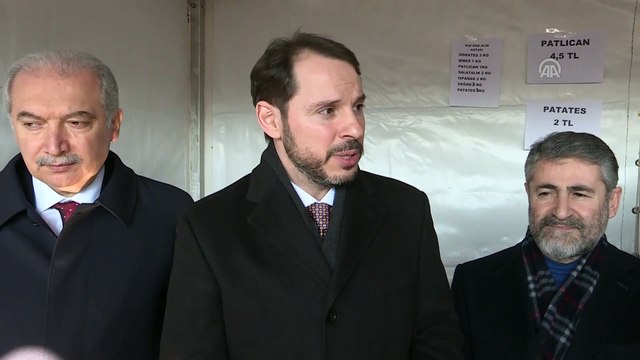 Albayrak, Üsküdar tanzim satış noktasını ziyaret etti (2) - İSTANBUL