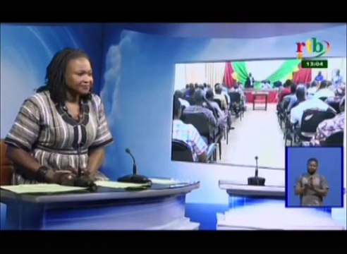 RTB/Rencontre d’échange entre le ministre de l`Urbanisme et de l`Habitat Maurice Dieudonné BONANET et la Commission AD HOC pour l’apurement du passif foncier