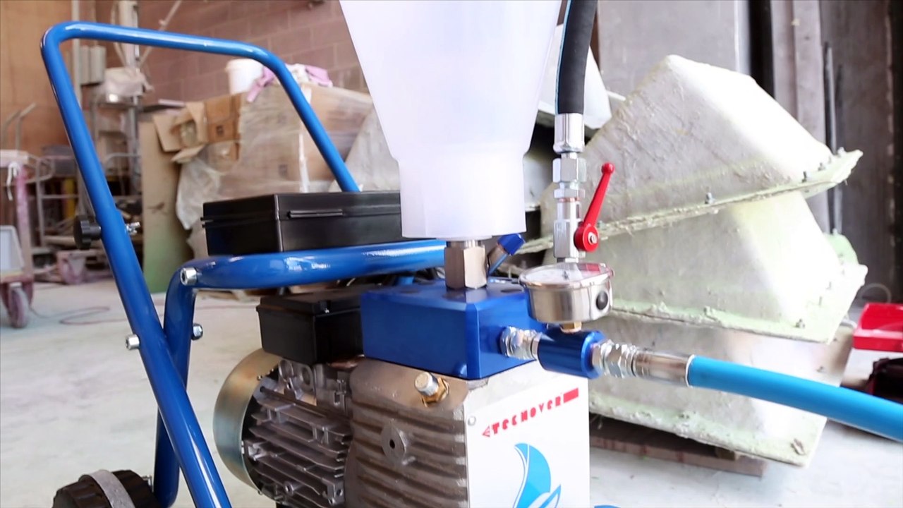 Pulvérisateur Airless TECNOVER mod. MARINE M12 pour Antifouling et GelCoat