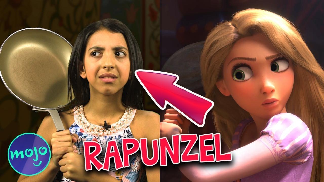 TANGLED! Hilarious Scene Remake