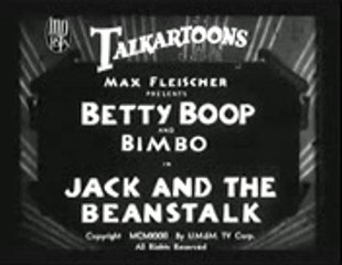 Betty Boop: Jack and the Beanstalk (1931)