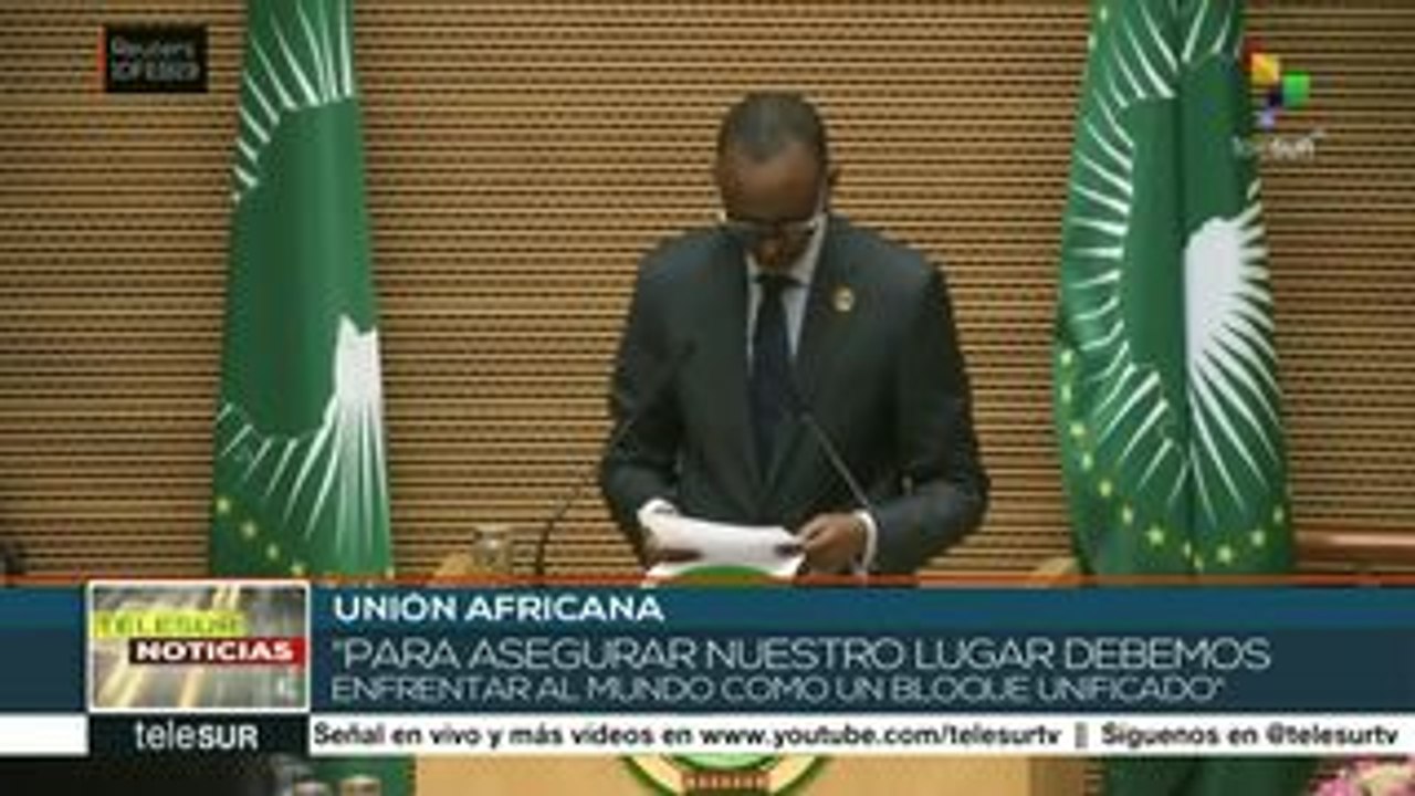 Pdte. ruandés se pronuncia por fortalecer capacidades de la UA