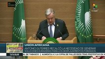 Antonio Guterres:Necesarias soluciones de largo plazo para desplazados