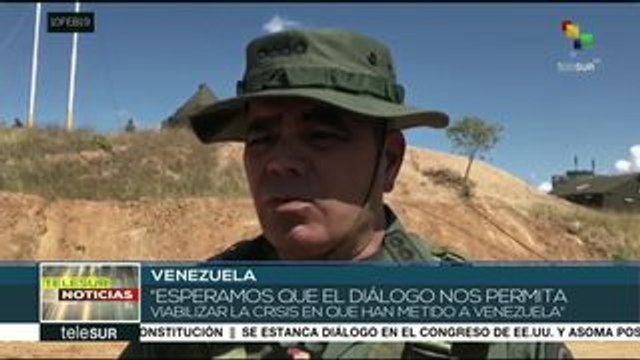 Vladimir Padrino López: Pedimos que se respete la soberanía de Vzla