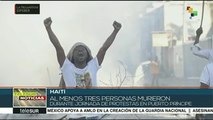 Protestas en Haití dejan 3 muertos; exigen la renuncia del presidente