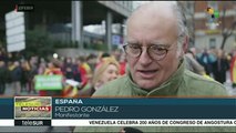 Miles de españoles exigen elecciones y que dimita Pedro Sánchez