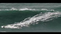 SURF BIG WAVES NAZARÉ -Wipeout- Thiago Jacaré Wipeout , Portugal