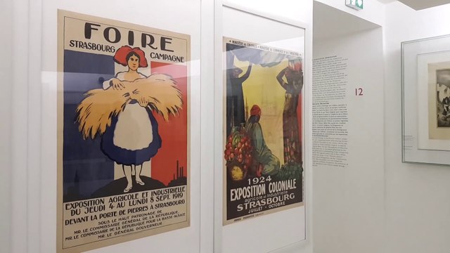 Ambiance calme dans les allées du musée Tomi Ungerer