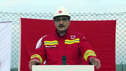 Bakan Dönmez, Batı Çeltik-1 Kuyusu Ateşleme Töreni'ne katıldı - İSTANBUL