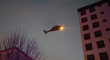 İşte İstanbul'da Askeri Helikopterin Düştüğü Yerden İlk Görüntüler