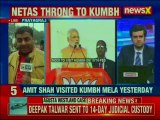 Did political parties taking hindu appeasement via Kumbh mela to woo voters in 2019 election?