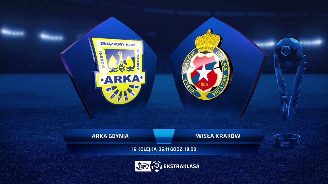 Arka Gdynia - Wisła Kraków - Matchweek 16: HIGHLIGHTS