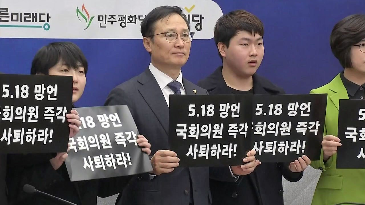 여야 4당 "한국당, 꼬리 자르기 징계" / YTN