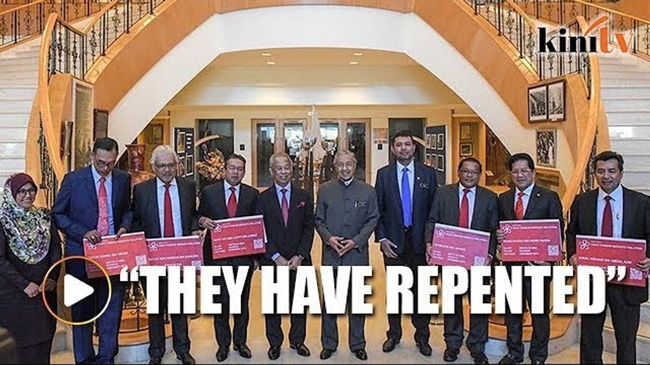 Azmin: Ex-Umno MPs have repented